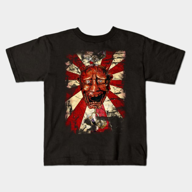 Hannya Kids T-Shirt by archclan